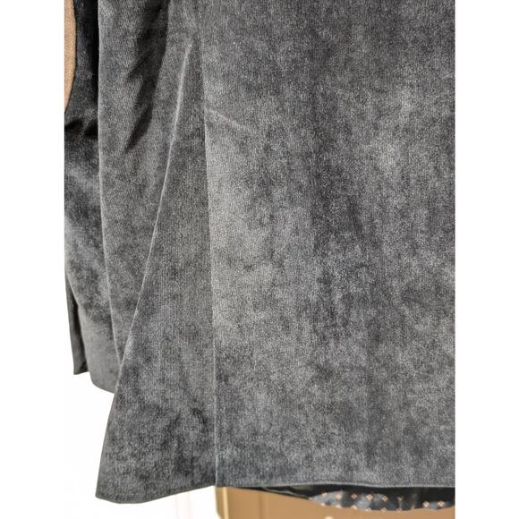 Chaps Slim Fit Black Corduroy Elbow Patch Sports Coat Mens Size 48R - Picture 12 of 13